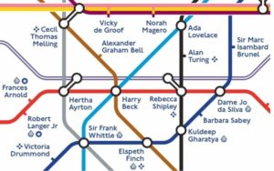 Mapa metra znanych inżynierów, fizyka Jacksona Pollocka, imperialna miłość Jerzego Waszyngtona – Świat Fizyki