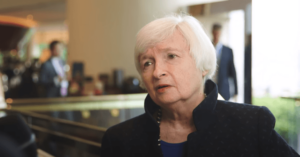 Menteri Keuangan AS Janet Yellen tentang Pertempuran Inflasi