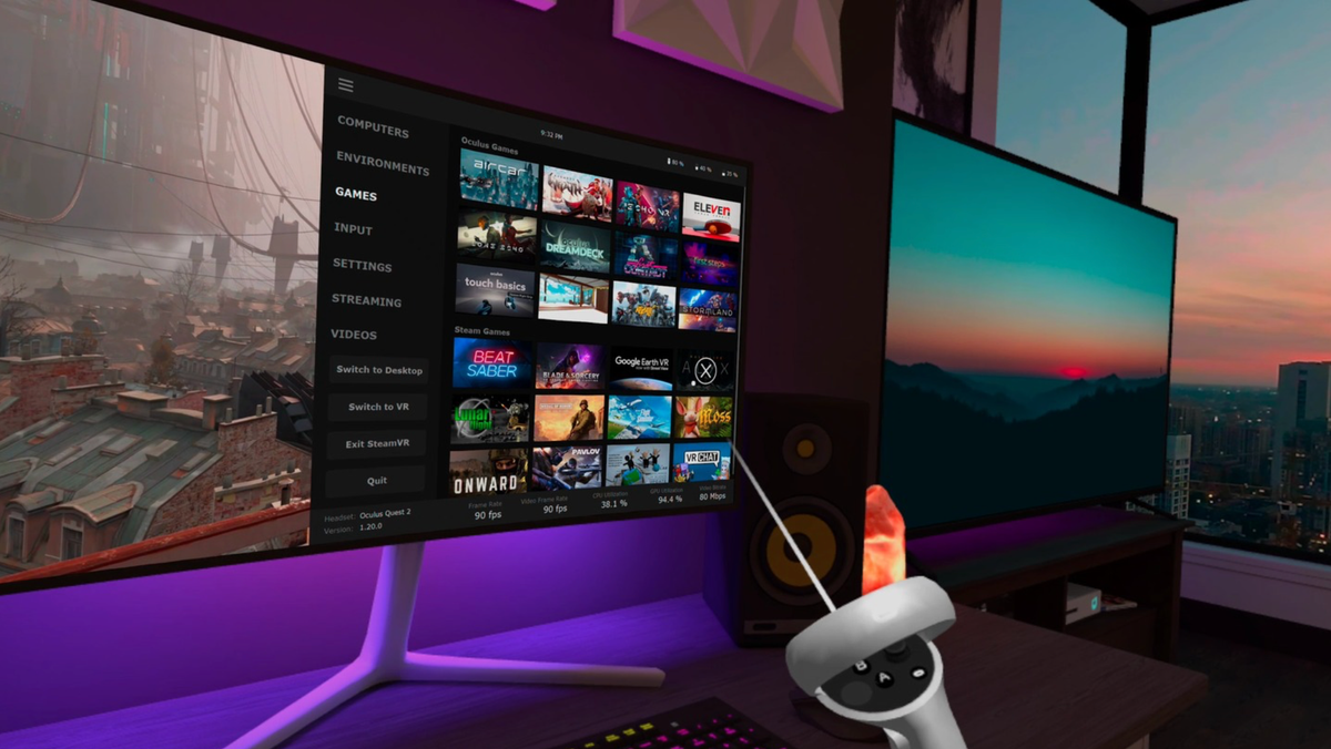 Valve julkaisee Steam Link PC:n VR-suoratoistosovelluksen Questille