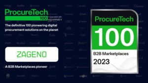 ZAGENO sikrer en anerkjent plassering i 2023 ProcureTech100 Elite