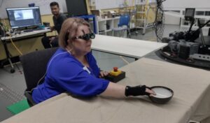 Acoustic touch technology helps blind people ‘see’ using sound – Physics World