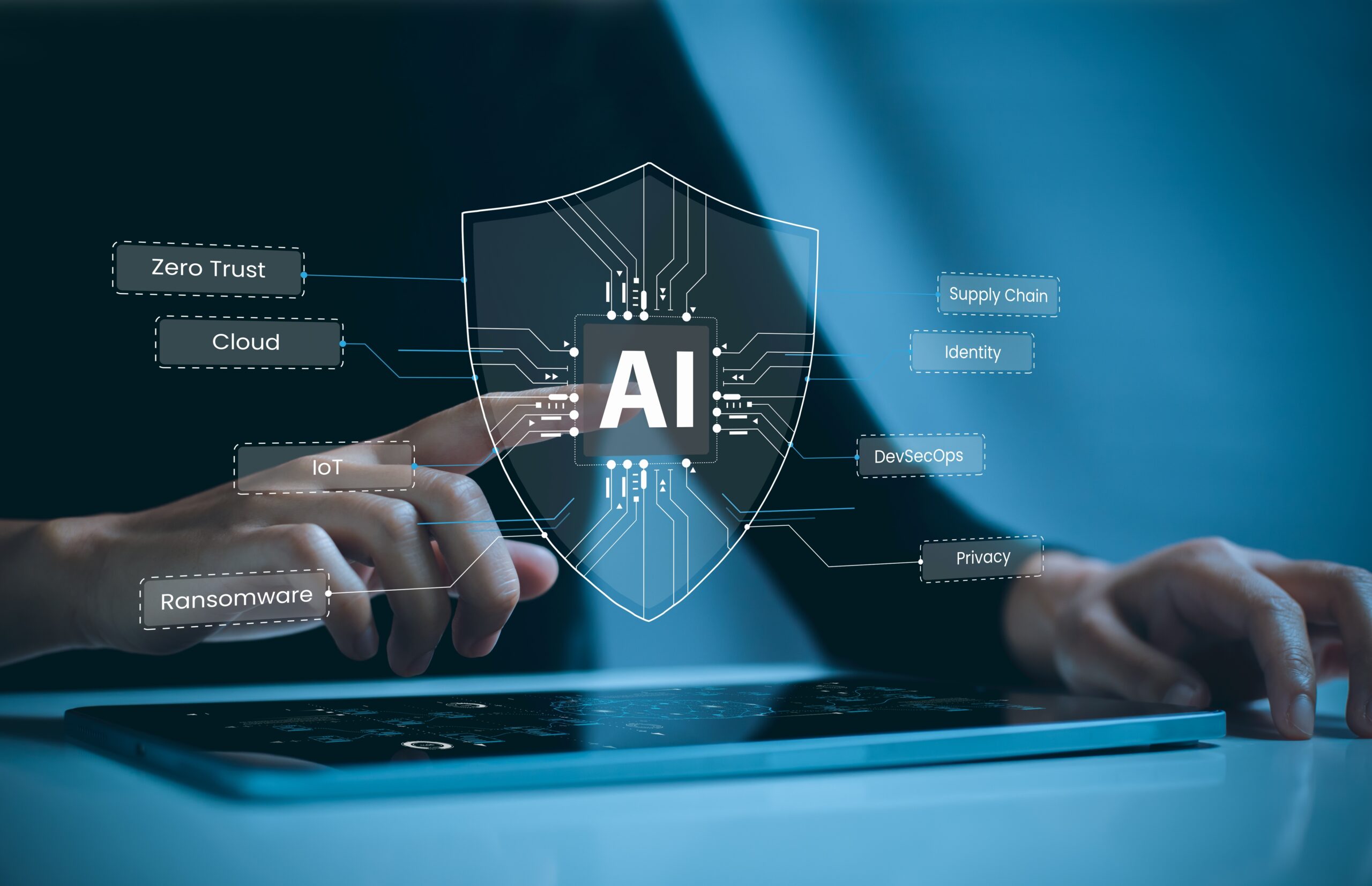 هوش مصنوعی بر روندهای امنیت سایبری برای هوش مصنوعی مولد در هوش داده پلاتوبلاکچین 2024 تسلط دارد. جستجوی عمودی Ai.