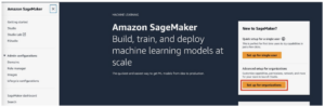 Amazon SageMaker lihtsustab SageMakeri domeeni seadistamist, et ettevõtted saaksid oma kasutajad SageMakerisse kaasata | Amazoni veebiteenused