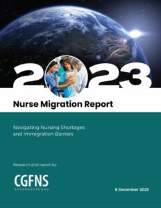 의료 시스템이 간호 부족으로 어려움을 겪으면서 CGFNS International은 미국으로 이주하려는 간호사의 급격한 증가를 확인했습니다.