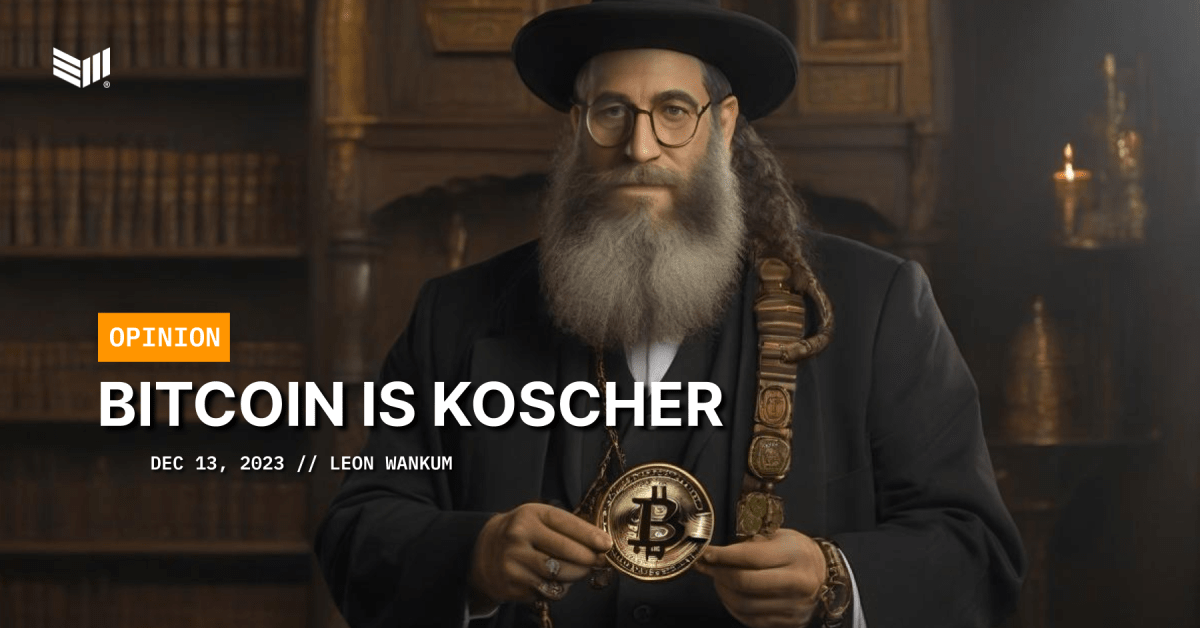 Bitcoin este Koscher