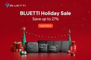 BLUETTI'nin Noel İndirimleri ve Üç Yeni Taşınabilir Elektrik Santrali Mükemmel Hediyeyle Geliyor