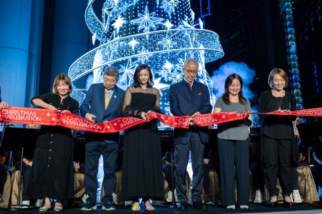 Campeão REIT iluminou o CBD de Hong Kong ao "compartilhar" alegria com a comunidade em sua propriedade premium Three Garden Road