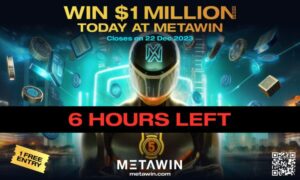 똑딱거리는 시간: MetaWin의 스릴 넘치는 6만 달러 USDC 상금 경주가 1시간 남았습니다.