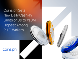 Coins.ph Raises Daily Cash-In Limits to ₱10M, Tops PH E-Wallets | BitPinas