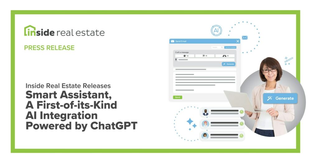 Inside Real Estate دستیار هوشمند را منتشر کرد، اولین ادغام هوش مصنوعی در نوع خود با پشتیبانی از ChatGPT