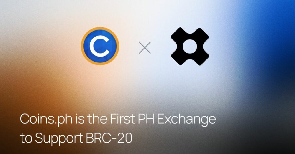 Local Crypto Exchange Coins.ph prend désormais en charge le BRC-20 de Bitcoin | BitPinas