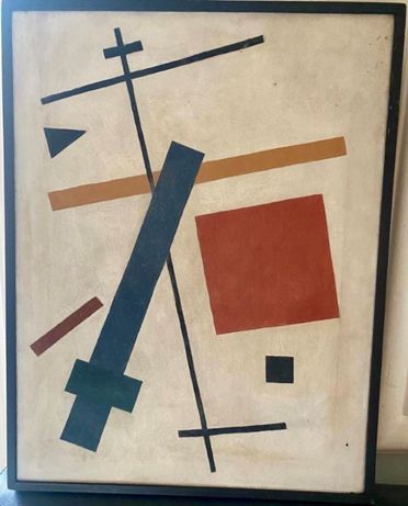 Ünlü Rus Sanatçı Kasimir Malevich'in Büyük Tablosu Dünya Müzelerinde Sergilenecek