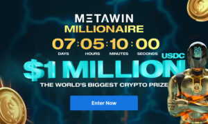 Evento milionário da MetaWin se aproxima com sorteio do grande prêmio de US$ 1 milhão em USDC em 7 dias