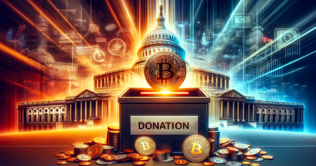 Political donations from crypto industry surge ahead of 2024 elections intensifying PlatoBlockchain Data Intelligence. Vertical Search. Ai.