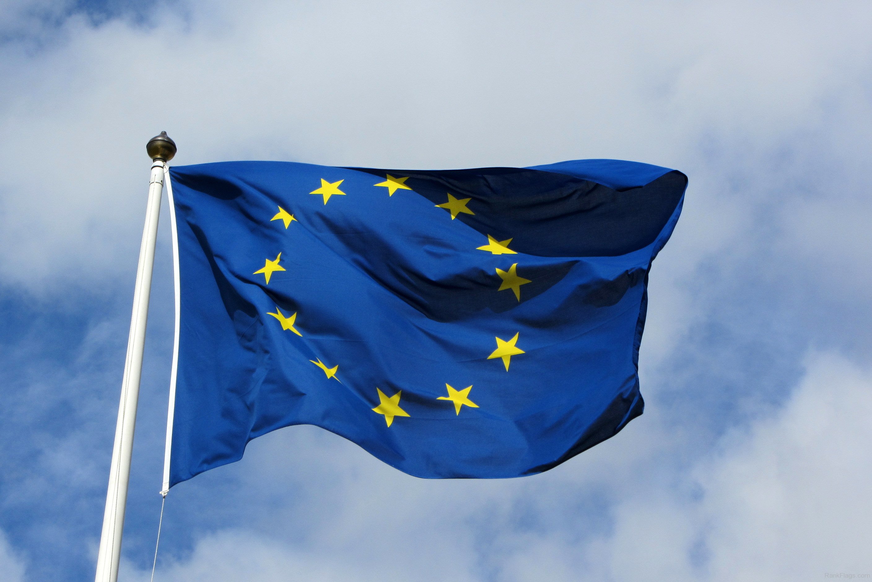 Flagge der Europäischen Union - RankFlags.com – Sammlung von Flaggen