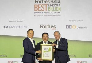 Samurai 2K Aerosol Terpilih untuk Forbes Asia Di Bawah Daftar Miliar