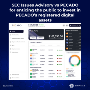 Tư vấn các vấn đề của SEC so với Pecado không có giấy phép - Ashtree Block Ventures | BitPinas