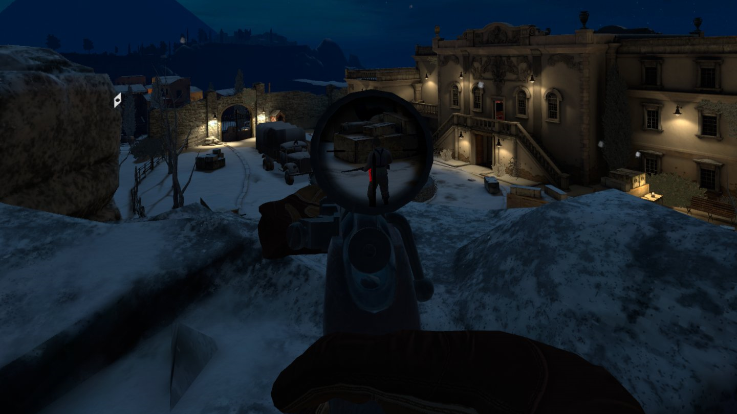 Sniper Elite VR: Winter Warrior Review – Screenshot von Quest 3