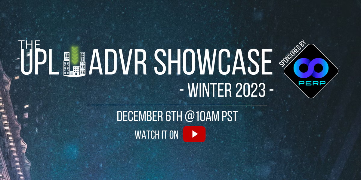 UploadVR 겨울 쇼케이스: 수십 명의 VR 개발자가 IGN 및 SideQuest의 최신 정보를 공유합니다.
