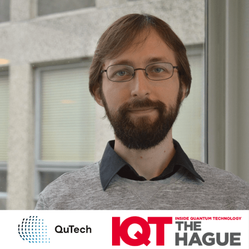 Wojciech Kozlowski, QuTechin kvanttiverkkoinsinööri, puhuu IQT:ssä Haagissa vuonna 2024 - Inside Quantum Technology