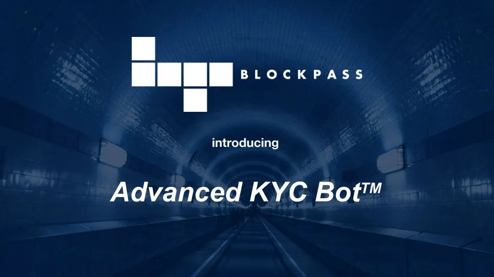 تبشر Blockpass بأتمتة الامتثال المتطورة - برنامج KYC Bot (TM) المتقدم لسلسلة الكتل PlatoBlockchain وذكاء البيانات. البحث العمودي. منظمة العفو الدولية.