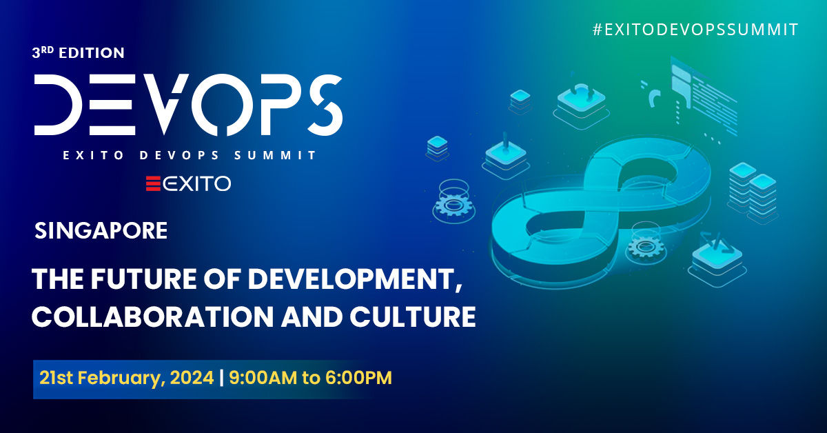 3. väljaanne Exito DevOps Summit: Singapuri PlatoBlockchain Data Intelligence. Vertikaalne otsing. Ai.