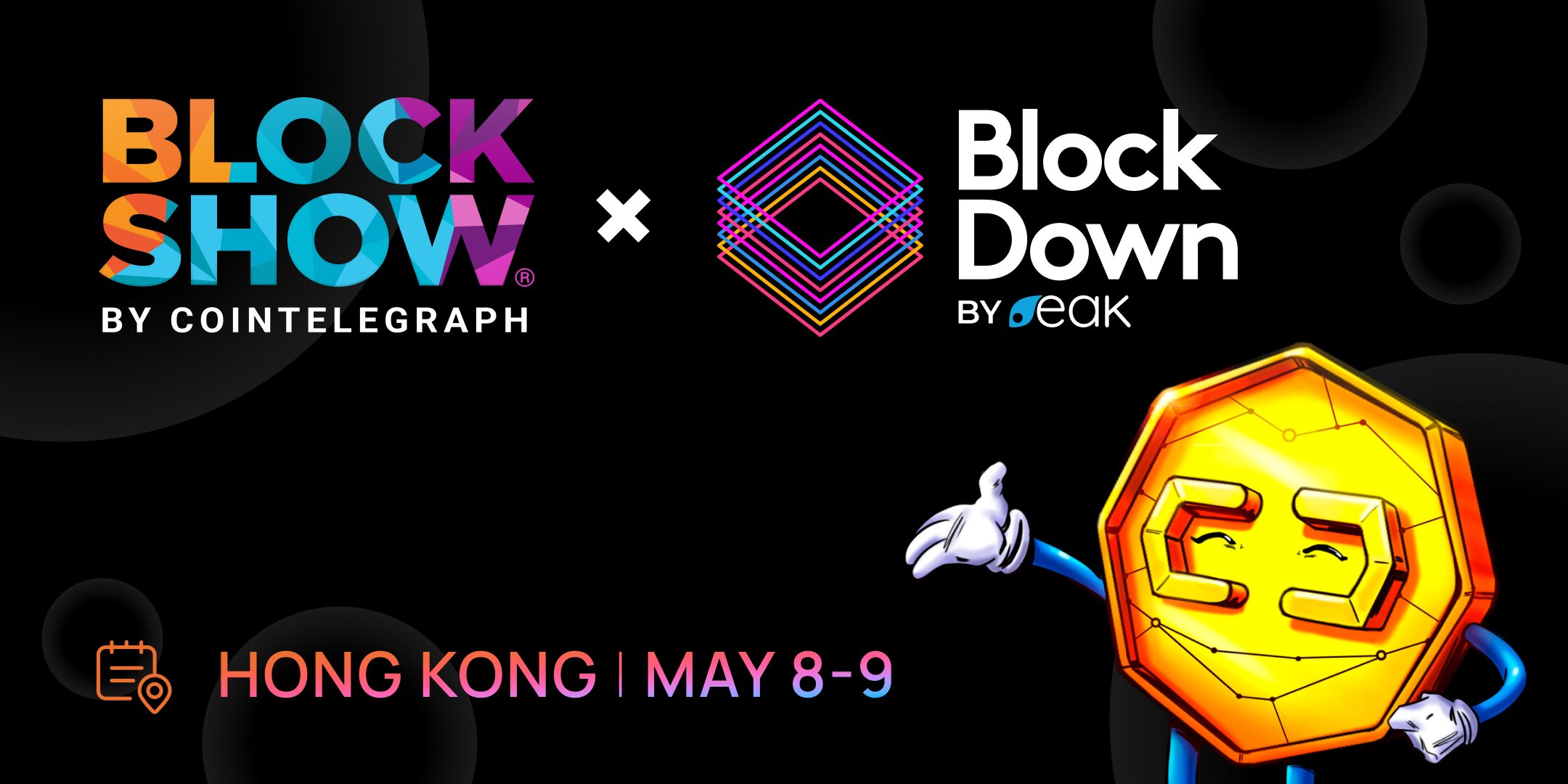BlockShow e BlockDown uniscono le forze per il principale festival delle criptovalute PlatoBlockchain Data Intelligence. Ricerca verticale. Ai.