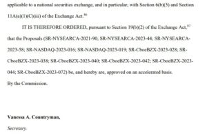 שבירה: SEC מאשרת את כל 11 תעודות הסל לביטקוין נקודתיות, מחיר BTC עומד על 46,000 $