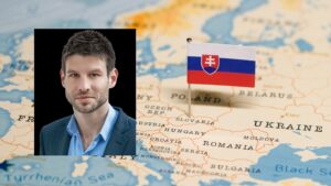 Deepfake-ääni Michal Rocksin Slovakian vaalikohtauksesta