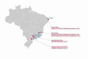 DENSO는 브라질의 세 그룹 회사 관리를 통합합니다.