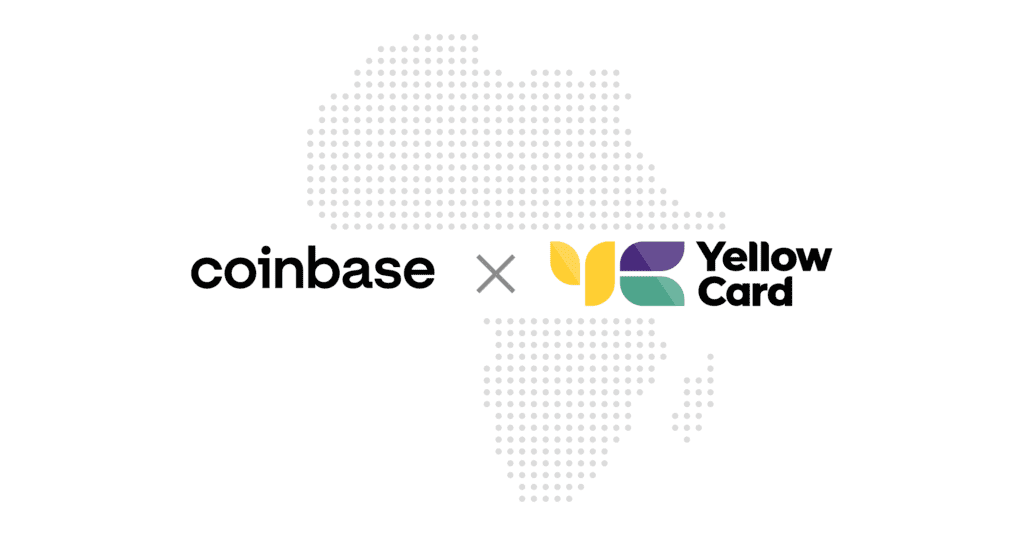Внедрение цифровых технологий: совместное предприятие Coinbase и Yellow Card для охвата тех, кто не охвачен банковскими услугами