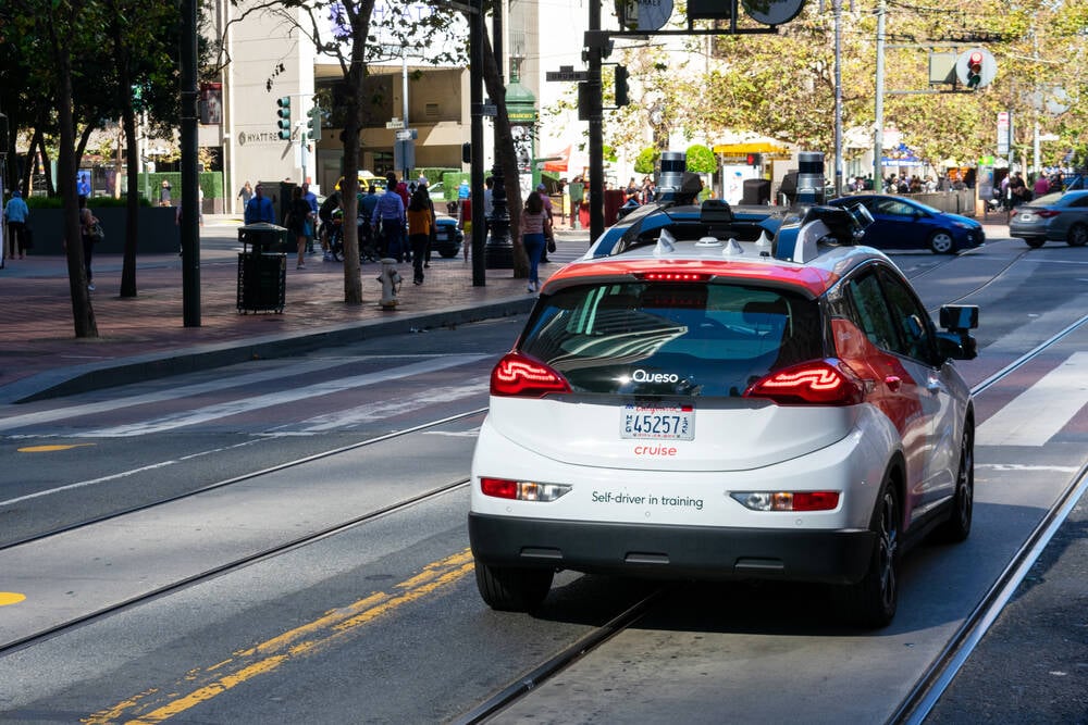 У Каліфорнії безпілотні автомобілі збивають дорожній рух