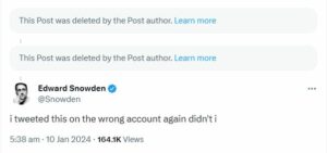 एडवर्ड स्नोडेन ने ट्विटर हैक और झूठी बिटकॉइन ईटीएफ घोषणा के बाद एसईसी की आलोचना की