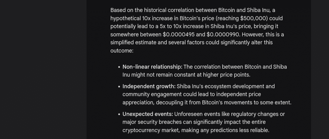 Shiba Inu Price Prediction if Bitcoin Hits 0K Google Bard
