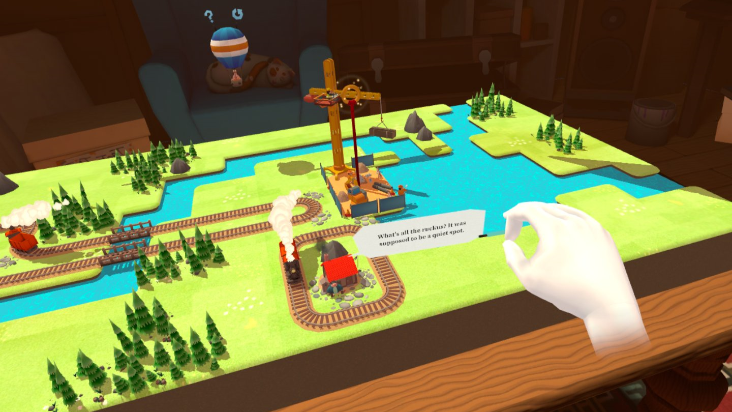Toy Trains - Quest 3-skjermbilde
