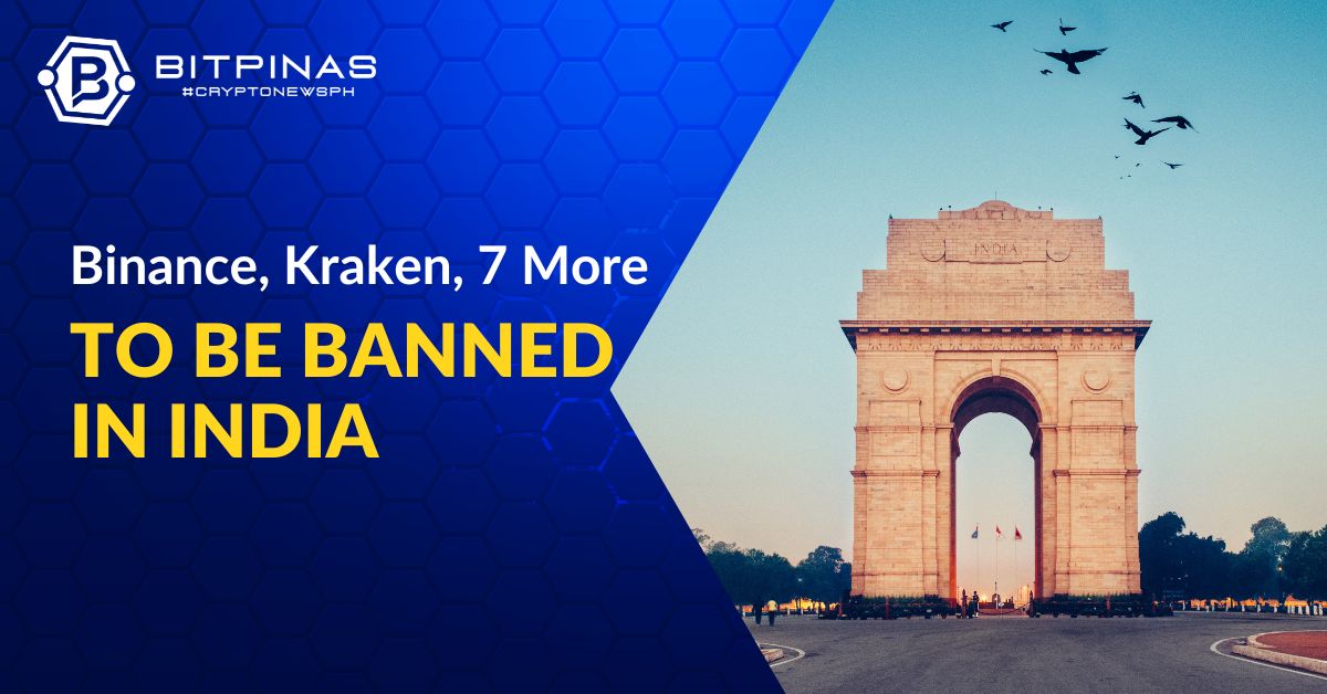 Veja por que a Índia está bloqueando o acesso ao Binance, Kraken e mais exchanges | Inteligência de dados BitPinas PlatoBlockchain. Pesquisa vertical. Ai.
