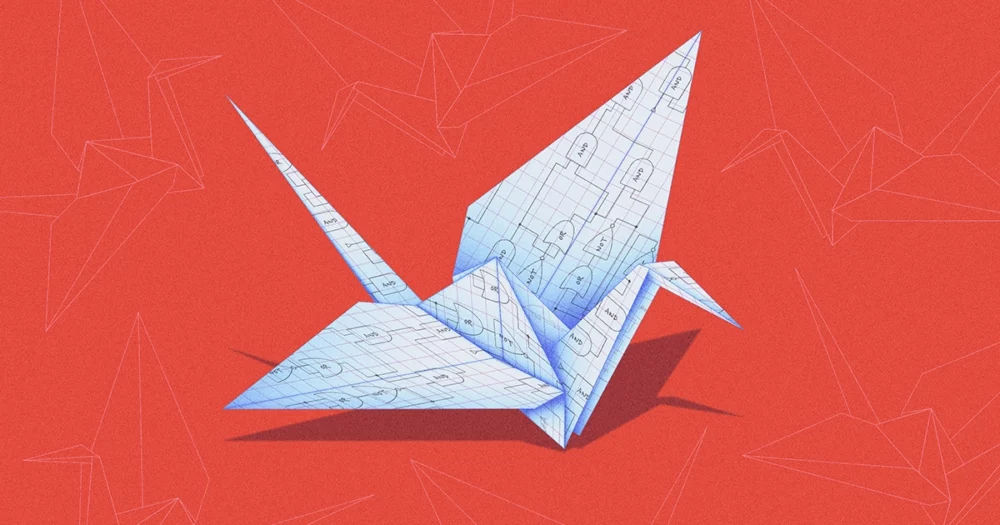 วิธีสร้างคอมพิวเตอร์ Origami | นิตยสารควอนต้า