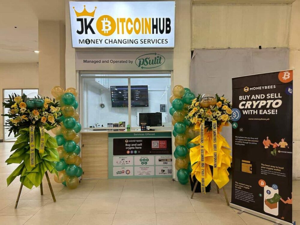 Moneybees, PSulit Money Changer odpre tretje OTC središče za kripto trgovanje | BitPinas