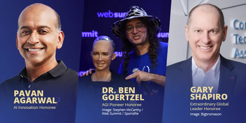 Pavan Agarwal, Dr. Ben Goertzel และ Gary Shapiro ได้รับการเสนอชื่อให้เป็นผู้ได้รับรางวัล Interstellar Soiree ถ่ายทอดสดที่ Worre Studios - CryptoCurrencyWire