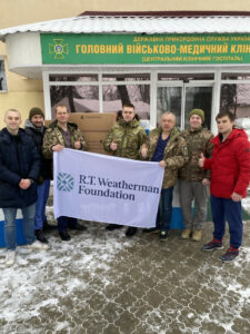 A Fundação RT Weatherman faz uma contribuição significativa para as necessidades médicas da Ucrânia em meio ao conflito contínuo