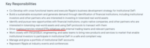 Ripple Now Hiring a Senior Manager to Manage XRP ETF Initiatives