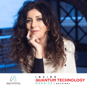 Sabrina Maniscalco, Algorithmiq Ltd:n toimitusjohtaja ja perustaja, on vuoden 2024 IQT Nordics -puhuja - Inside Quantum Technology