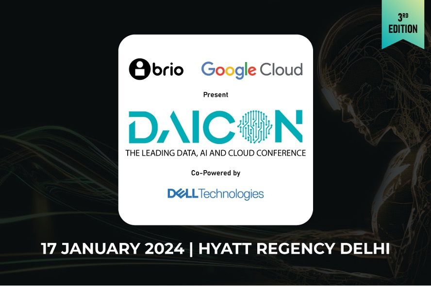 StrategINK brings to you Brio Technologies & Google Cloud presents DAICON - the leading DATA | AI attendance PlatoBlockchain Data Intelligence. Vertical Search. Ai.