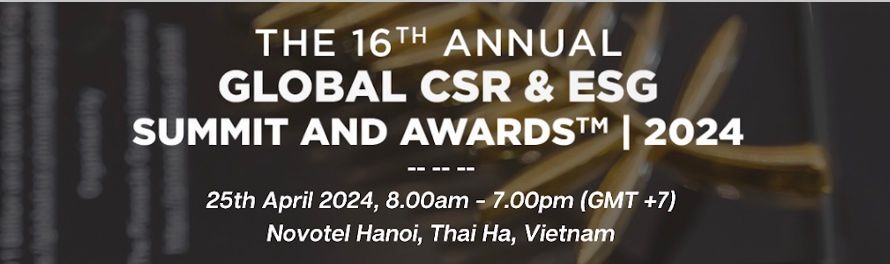 The 16th Global CSR & ESG Summit and Awards 2024 recognising PlatoBlockchain Data Intelligence. Vertical Search. Ai.
