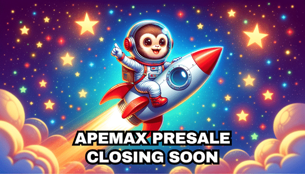 Trending Crypto Coin ApeMax Announces Presale Is Ending Soon—Secure Your Hot Meme Coins Now! Crypto Coin PlatoBlockchain Data Intelligence. Vertical Search. Ai.