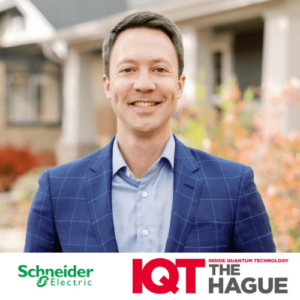 Trevor Rudolph, a Schneider Electric globális digitális politikáért és szabályozásért felelős alelnöke, a Hágai ​​Speaer IQT – Inside Quantum Technology