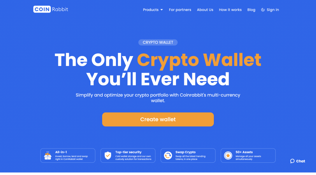 CoinRabbit kripto cüzdanı