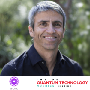 André Carvalho, responsabile delle soluzioni di controllo quantistico per Q-CTRL, è un relatore IQT Nordics - Inside Quantum Technology