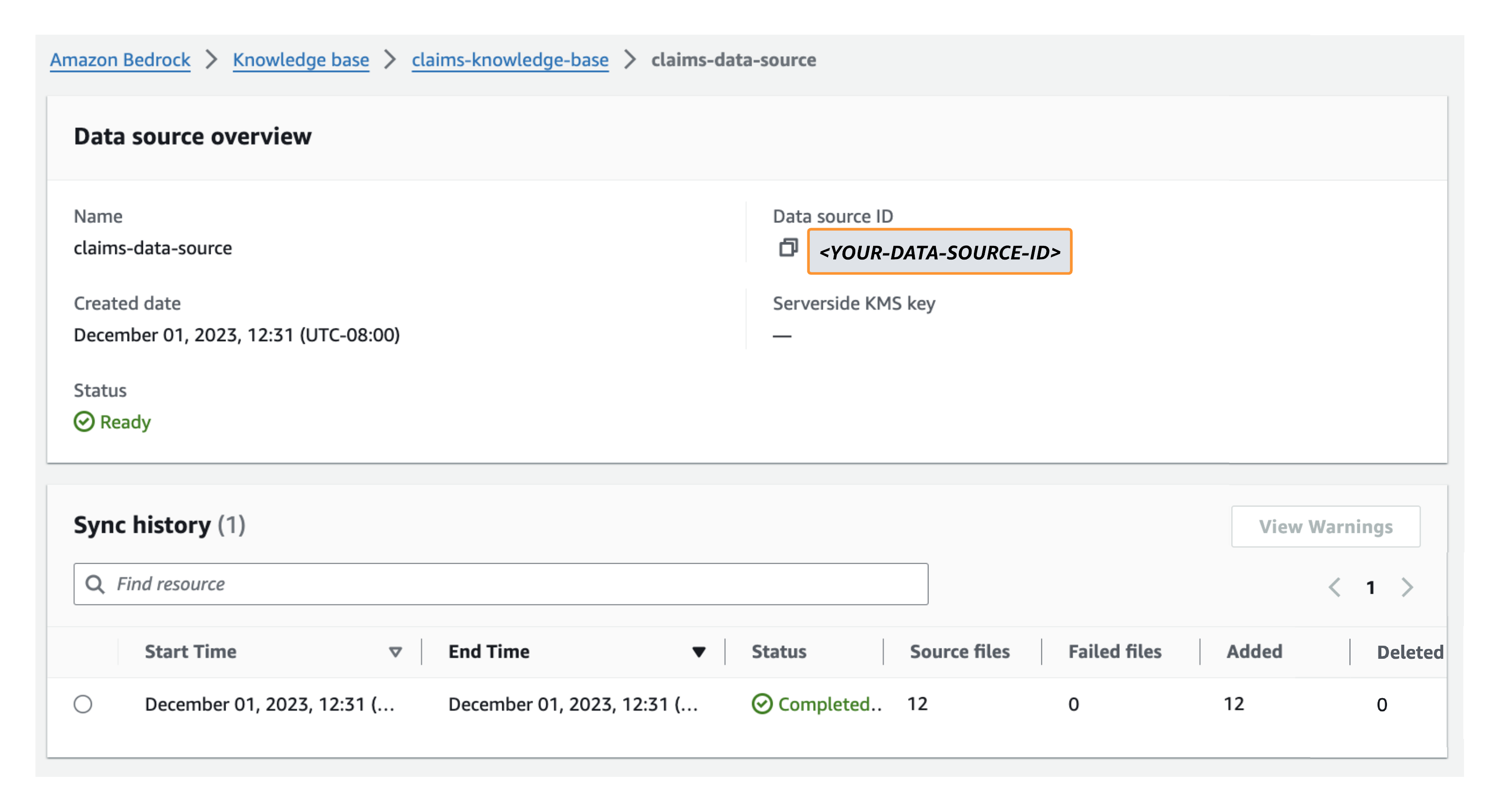 Automate the insurance claim lifecycle using Agents and Knowledge Bases for Amazon Bedrock | Amazon Web Services specified PlatoBlockchain Data Intelligence. Vertical Search. Ai.