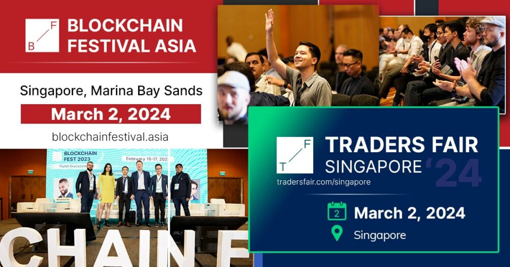 Blockchain Festival e Traders Fair 2024: dare forma al futuro della finanza e della blockchain a Singapore